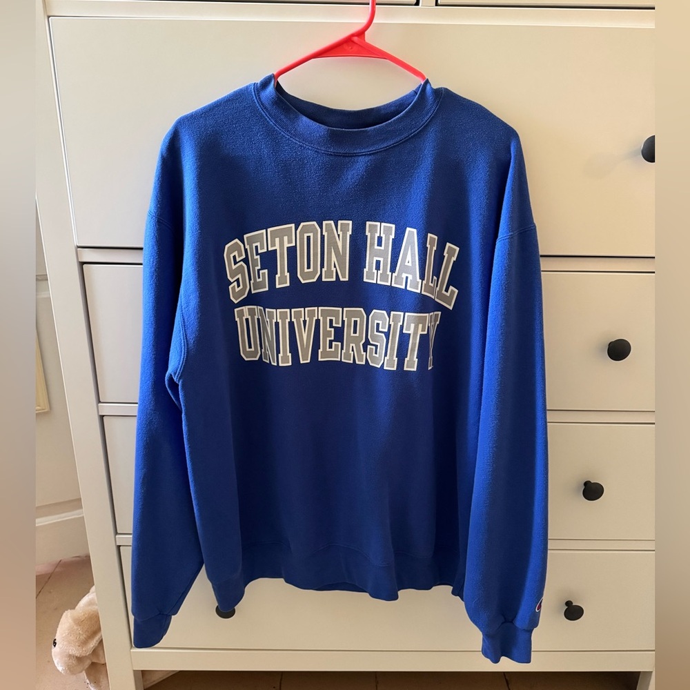 Seton Hall University Blue Champion Sweatshirt